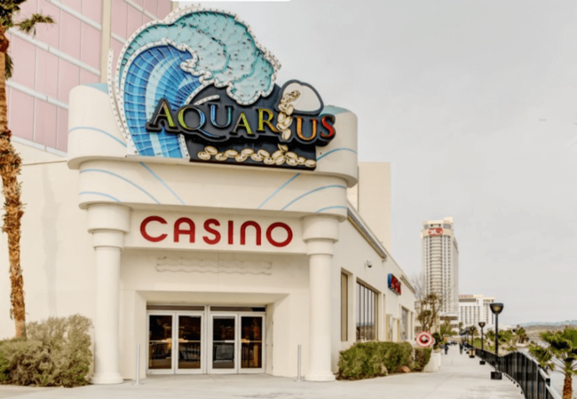 Aquarius Casino Resort Front View Casino 