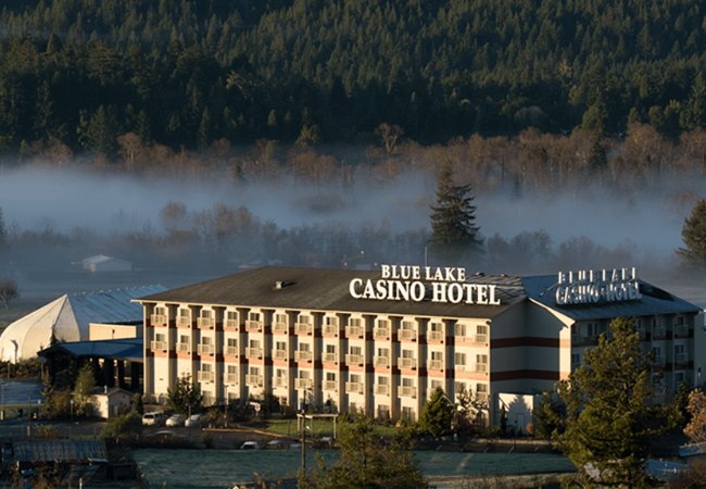 Blue Lake Casino Hotel Outside View 1 