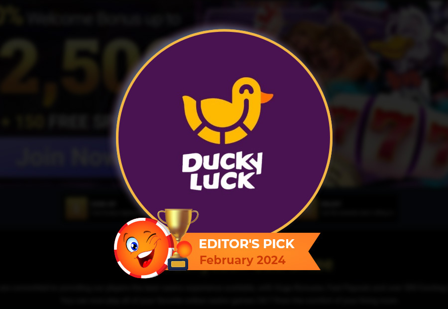 DuckyLuck Casino - Editor’s Choice February 2024 image